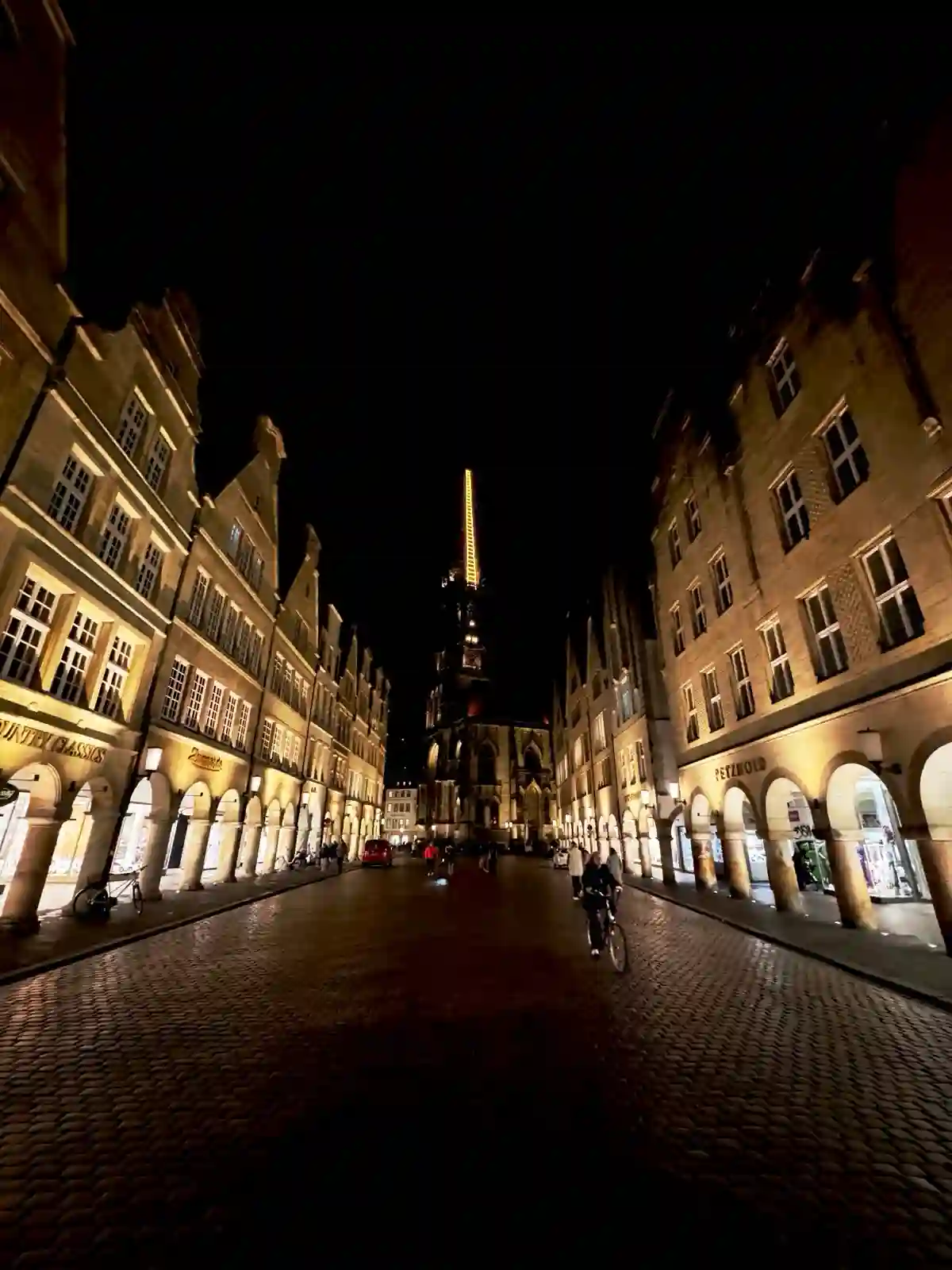 Prinzipalmarkt und Lambertikirche